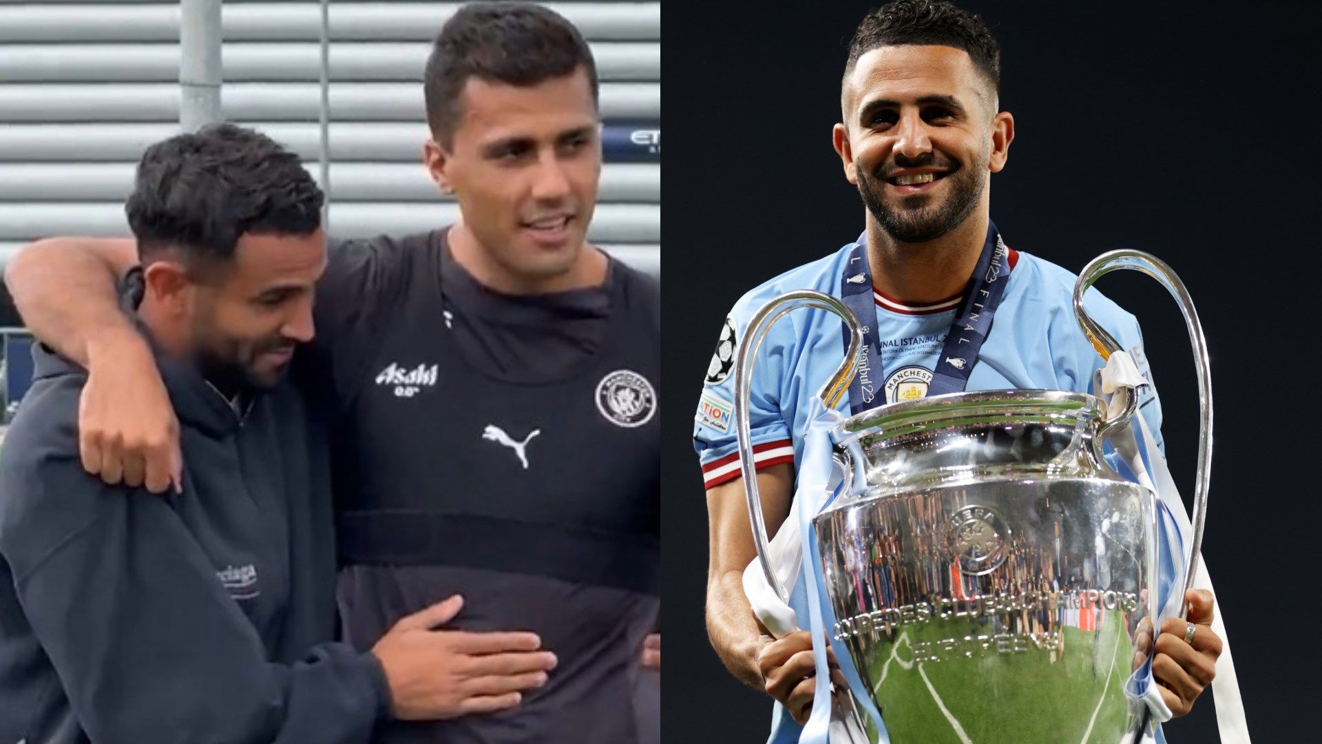 Photo Autographe Pré-imprimée Riyad Mahrez - Manchester City Photo Autographe Pré-imprimée Riyad Mahrez - Manchester City